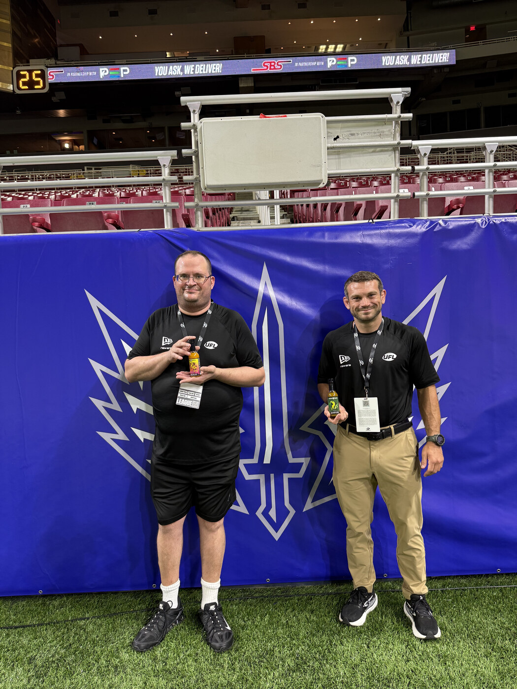 Stein Bros at the Battlehawks