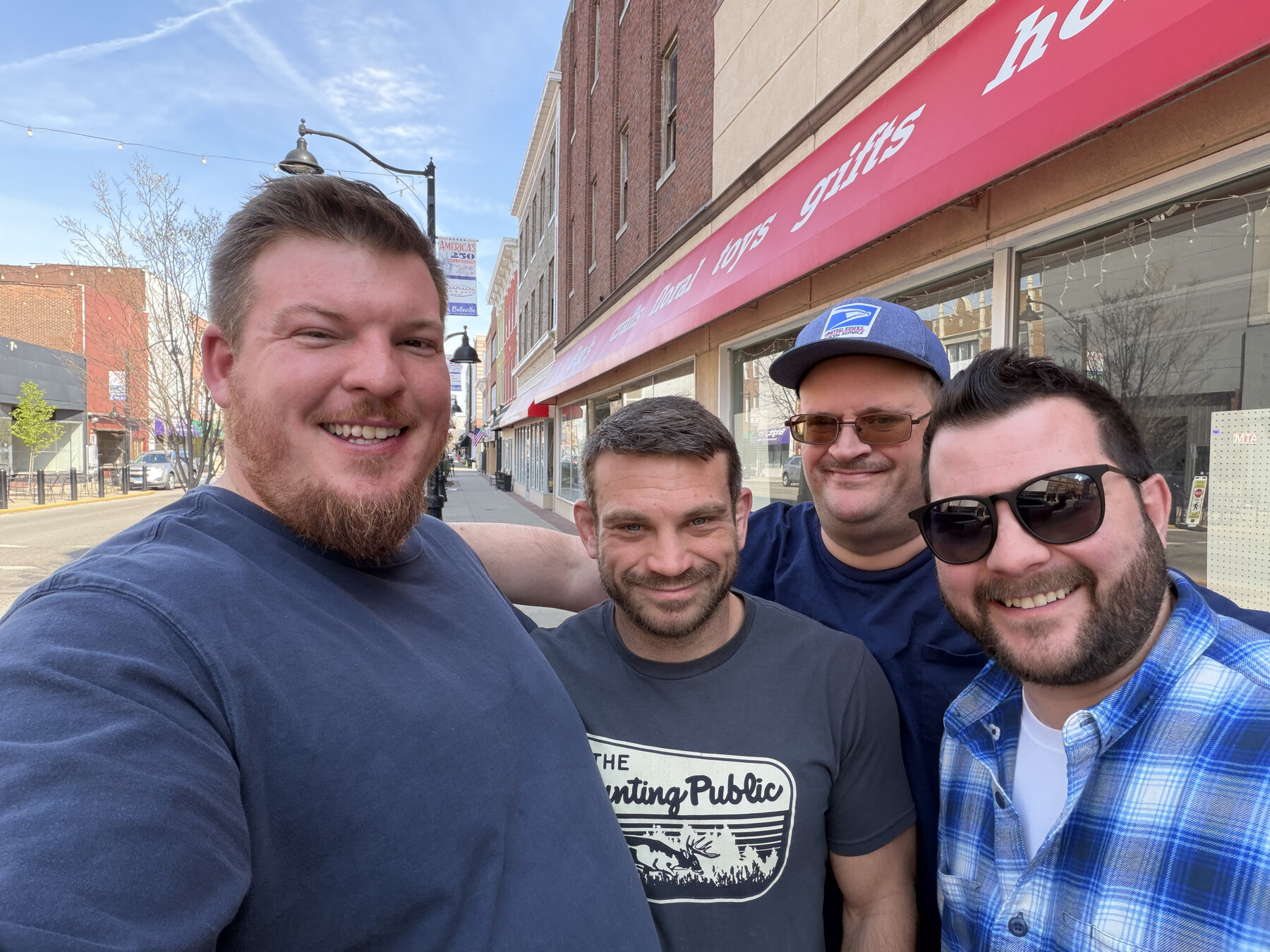 Matthew, Gabe, Eric, and Erik together